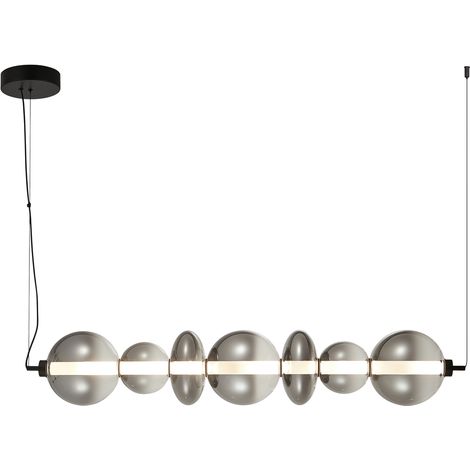 Lampada a sospensione DAPHNE SMOKED 40W (1/5)