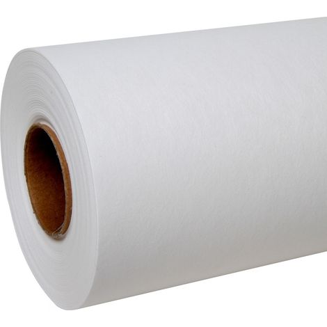 Semin – Revêtement lisse à peindre 150 g/m² – Toile de verre 25 x 1 m – Pour murs et plafonds – Application facile avec colle (1/6)