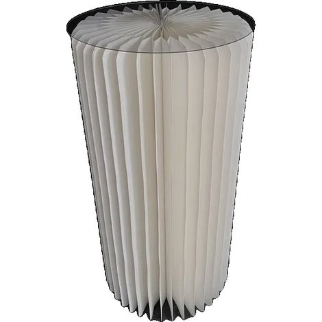 Soporte plegable para tartas, diseño robusto, opciones personalizables, 60 cm de alto, blanco. (1/2)