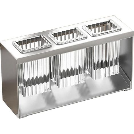 Égouttoir à couverts de comptoir, porte-couverts, boîte de rangement pour vaisselle, fourchettes séparées pour table (1/5)