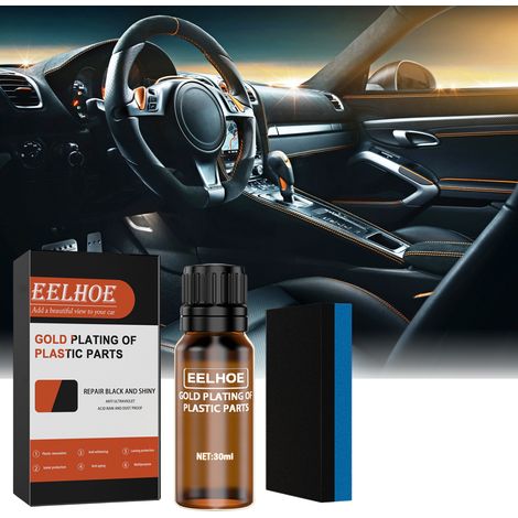 Plastic Protective Liquid for Vehicle Dashboard and Interior Finishing - 30ml Set