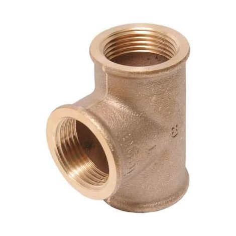 Viega T-Stück 3/8" 3130 in Rp3/8 Rotguss, 281809