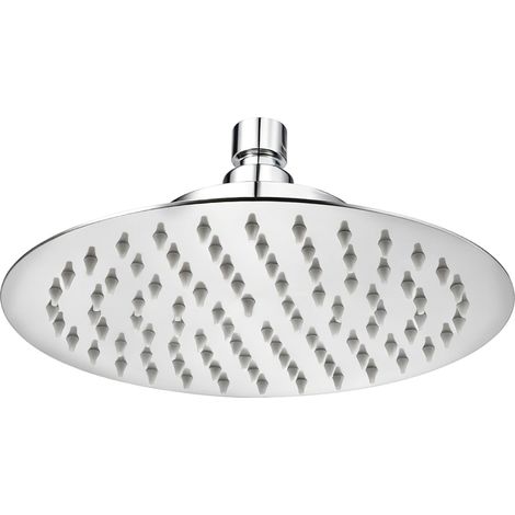 Douche à effet pluie avec filtre - Pommeau de douche rond de 20 cm (1/5)