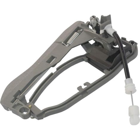 1 - Support de poignée de porte - Accessoire automobile - Compatible BMW X5 E53 1999-2006 - Pièce avant droite - Noir - Référence 51218243616