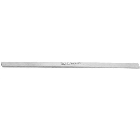 HSS-Drehwerkzeug aus Schnellarbeitsstahl, quadratischer weißer Stahlstab (38200mm)