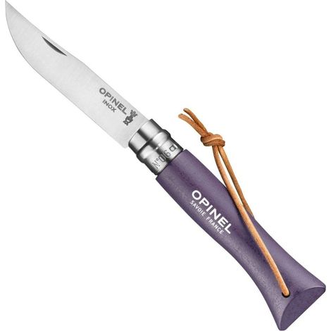 Cuchillo Violeta Gris - Baroudeur N°6 Colorama - Opinel