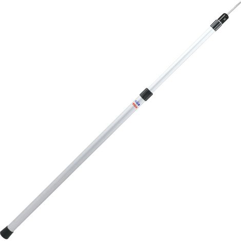Poteau de support vertical pour abri extérieur rétractable en alliage d'aluminium, 3 sections, 2,3 m (1/5)