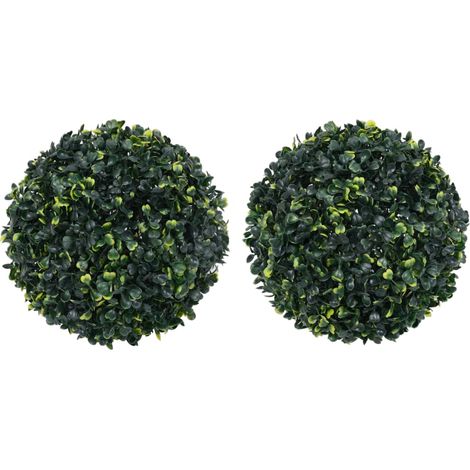 Artificial Boxwood Balls 2 pcs 45 cm vidaXL