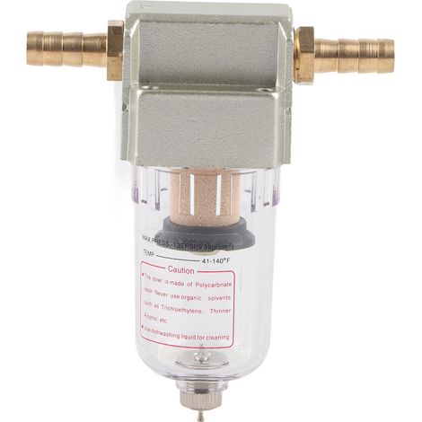 Séparateur d'huile-eau durable pour filtre à air comprimé, accessoire auto universel 8mm/0.31in (1/5)