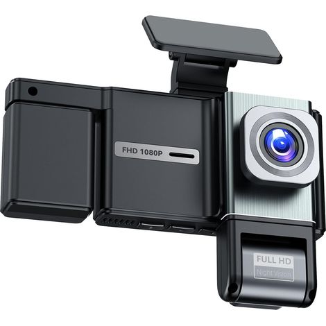 4-Channel 360° WiFi Dash Cam with IR Night Vision, WDR, 24H Parking Mode, Loop Recording, G-Sensor, Front, Rear, Left, and Right Views for Cars (1/5)