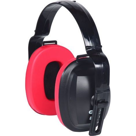 KS TOOLS Geräuschunterdrückende Kopfhörer - Rot - 19 dB - 310.0130 (1/5)