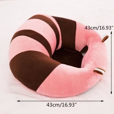Sofa de bébé - Pinji - Support Assise Fauteuil Siège - Rose - PP coton Polyester (1/2)