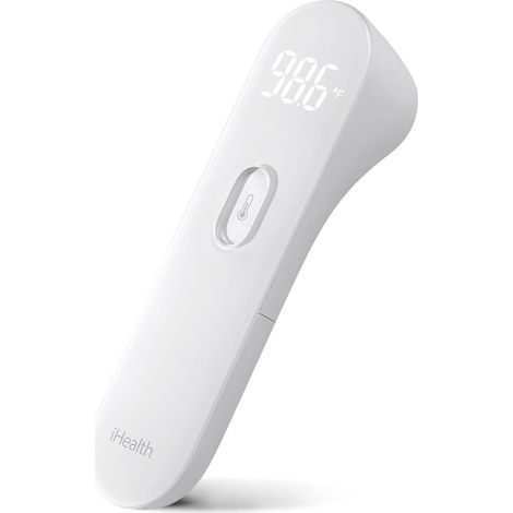 No-touch thermomètre frontal, thermomètre infrarouge numérique pour adultes et enfants, avec bébé thermomètre touchless (1/5)