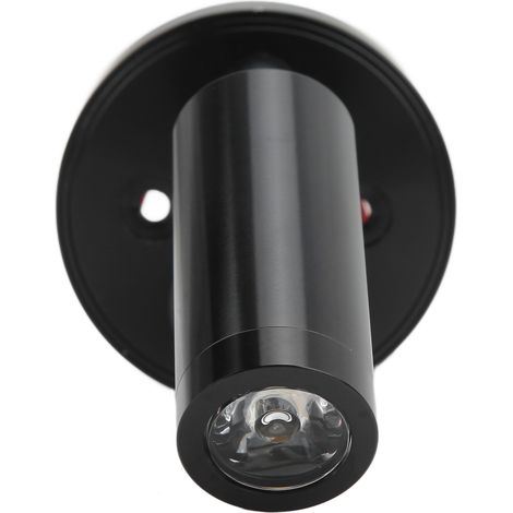 3-W-LED-Leseleuchte (12–24 V), verchromte Aluminiumlegierung, für Boote, Wohnmobile, SUVs, Anhänger, schwarz und warmweiß (1/5)