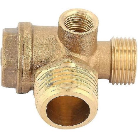 Clapet anti-retour pour compresseur de port, raccord de tube fileté mâle 201610 mm (201610 mm) (1/5)