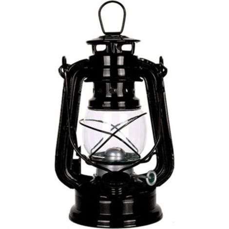 Lampe à pétrole , lampe d'ambiance portable pour le camping et les tentes, lampe décorative en fer, convient à une utilisation intérieure ou extérieure. (1/4)