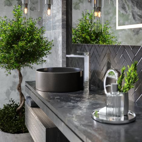 Robinet de lavabo haut chromé ARS