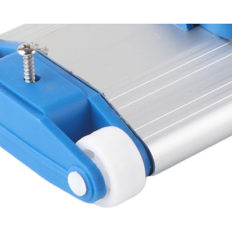 Tête d'aspiration pour piscine en alliage d'aluminium 18'' - Brosse nettoyante puissante (1/5)