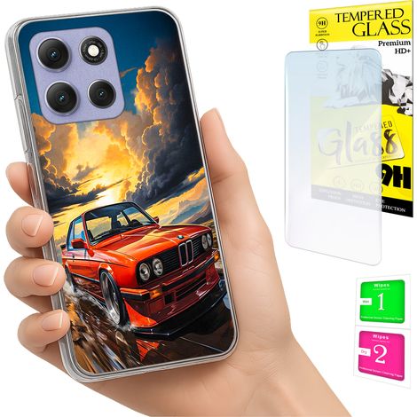 Funda para Motorola Moto G86 Power, carcasa trasera con foto y cristal 9H. (1/5)