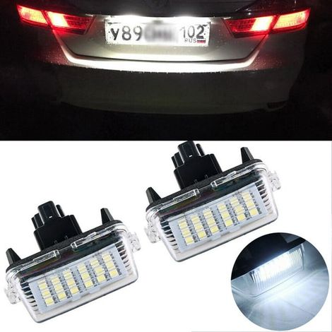 x 18 LED License Plate Light Lamp for Toyota Yaris Camry Vitz Prius corolla (1/5)