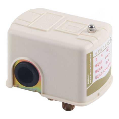 1 pièce de pompe à eau de puits : interrupteur de contrôle de pression bipolaire réglable 220 V CA (1/5)