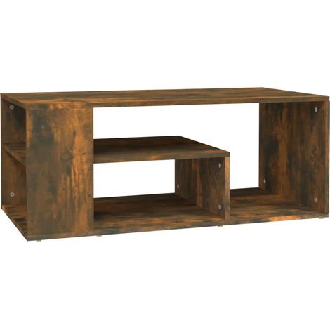 Maison Exclusive - Couchtisch Räuchereiche 100x50x40 cm Holzwerks