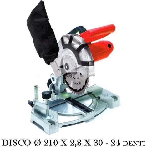 Troncatrice / Sega circolare per legno 1400W 210mm (1/2)