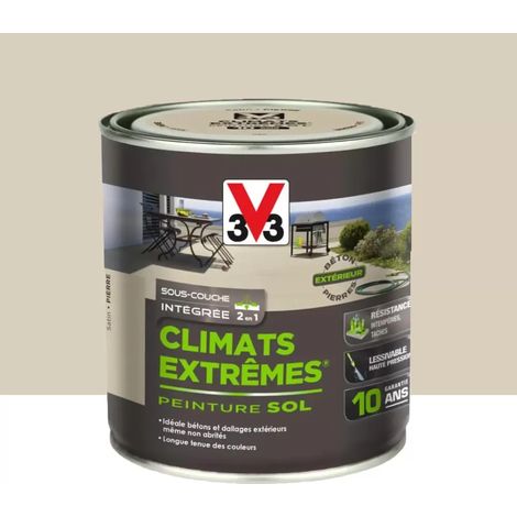Peinture Sols V33 Climats Extrêmes Satin Pierre 0,5 L