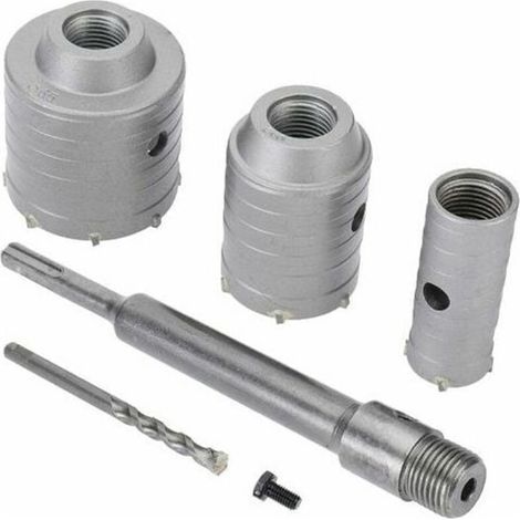 Tigrezy - Forets de scie cloche SDS Plus pour b茅ton, ciment, pierre, mur - 65 mm, 50 mm, 30 mm