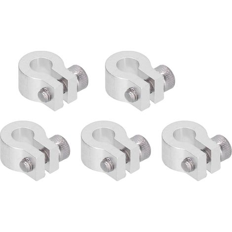 5 Pièces Colliers d'Échappement en Alliage d'Aluminium - Joint à Bout Étanche pour Voitures, Durables et Résistants (1/5)