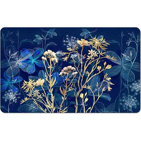 Alfombrilla de escritorio grande Midnight de 55x90 cm