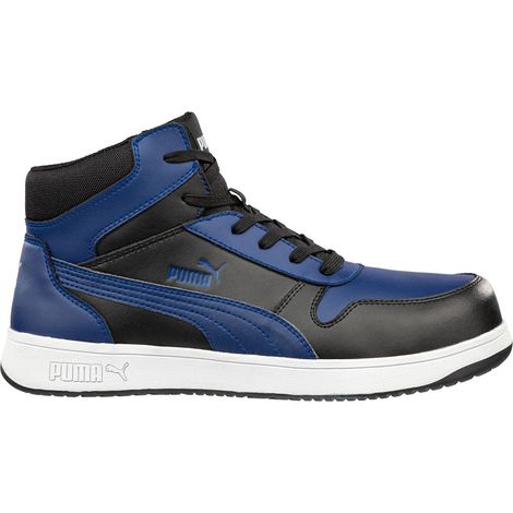 Scarpe alte antinfortunistiche Puma Frontcourt Blue/BLK Mid S3L ESD FO HRO SR - 40