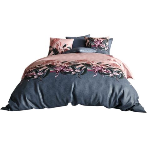 Parure de lit 240 x 260 cm Douceur florale (1/4)