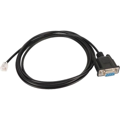 Câble console série réseau LAN RS232 DB9Pin femelle vers RJ11 RJ12 6P6C pour variateur Sevo pour appareils pas à pas Leadshine (1/5)