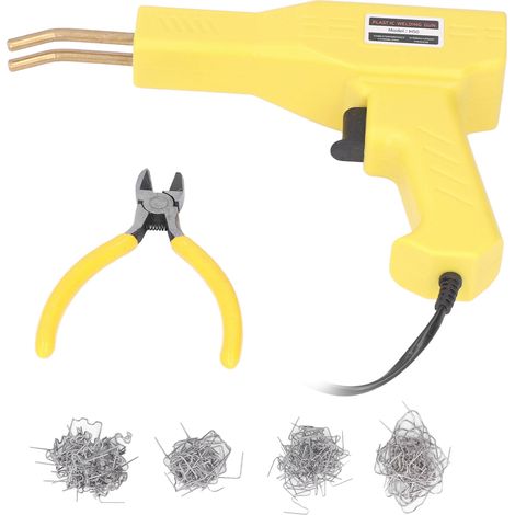 Pistolet à souder à chaud 50 W, outil de garage, kit de réparation de pare-chocs de voiture, machine de réparation par soudage, prise jaune standard européenne, 220 V (1/5)