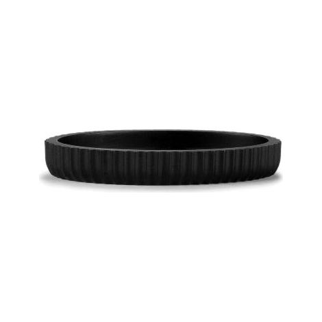 Jabonera Andrea House Negro Mate Resina (13,5 x 9 x 2 cm)