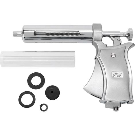 50ml seringue semi-automatique réglable continue pour injection vétérinaire vaccin équipement d'élevage (1/5)