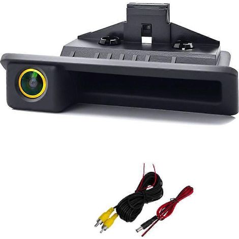 Caméra de recul AHD 2K avec objectif fisheye et câble sans fil de 6 m pour BMW X1 X3 E39 E53 E82 E88 E84 E90 E91 E92 E93 E60 E61 (1/5)