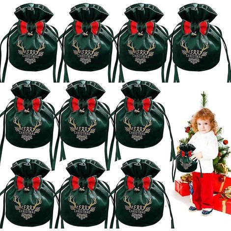 Sac cadeau de Noël Giftvelvet Joyeux Noël (1/5)