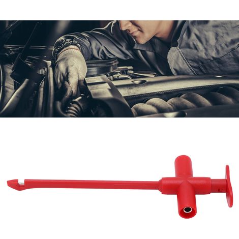Pince de test de perforation avec prise banane 4mm, outil universel de réparation et de test pour multimètre