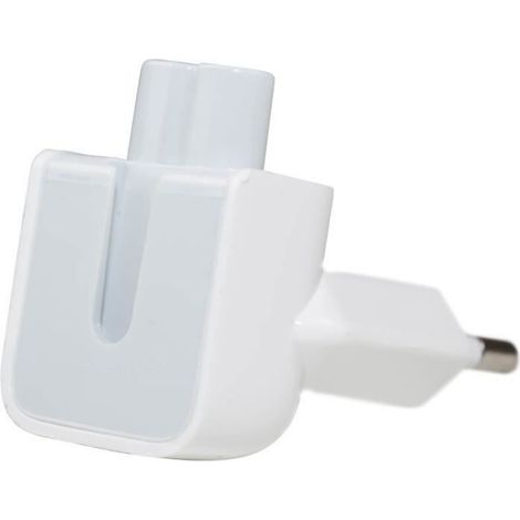 Chargeur secteur fiche secteur, embout de fiche UE Duckhead deux broches adapteur pour Apple Power Adapter (1/2)