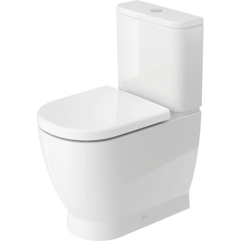 Duravit D-Code Stand-WC für Kombination, Tiefspüler, Weiß (1/5)