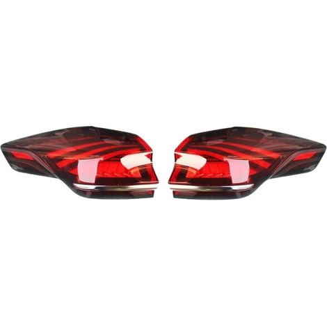 Paire de Feux Arrière LED pour Geely Boyue PRO 2020-2022 / Boyue X, Bloc Optique Arrière Gauche Conducteur + Droit Passager, Feu Stop, Clignotant, Feu de Recul et Feu de Position, Boîtier en ABS (1/5)
