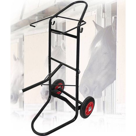 Carrello portasella multiuso in metallo verniciato