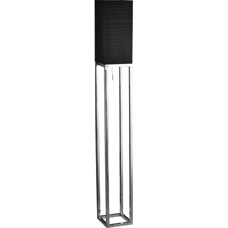 Naeve ALFA Lampadaire avec abat-jour noir (1/5)