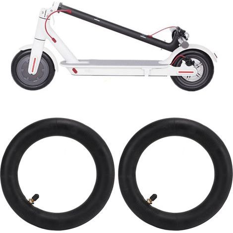 2 pièces Chambres à Air 8.5x2 Pouces Valve Droite Renforcée pour Scooter Électrique Xiaomi M365 avec Outil de Montage (1/5)