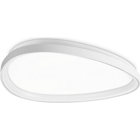 Ideal Lux GEMINI Plafonnier semi-encastré à LED intégré de 61 cm, blanc 2700 K