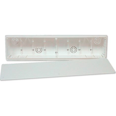 Caja de preinstalación de aire acondicionado sin desagüe tabique 50 mm (1/3)
