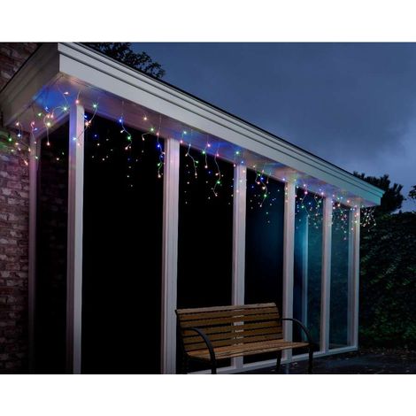 Tenda Led 175 Multicolor Misure 7,5 x 1,5 h m (1/5)