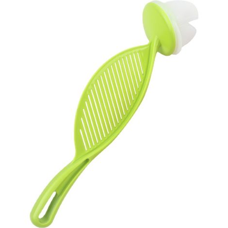 Tamiz manual para lavar arroz, utensilios de cocina, utensilio de cocina, dispositivo para lavar a mano sin dañar el arroz, herramienta para cocinar arroz, color verde, 1 unidad